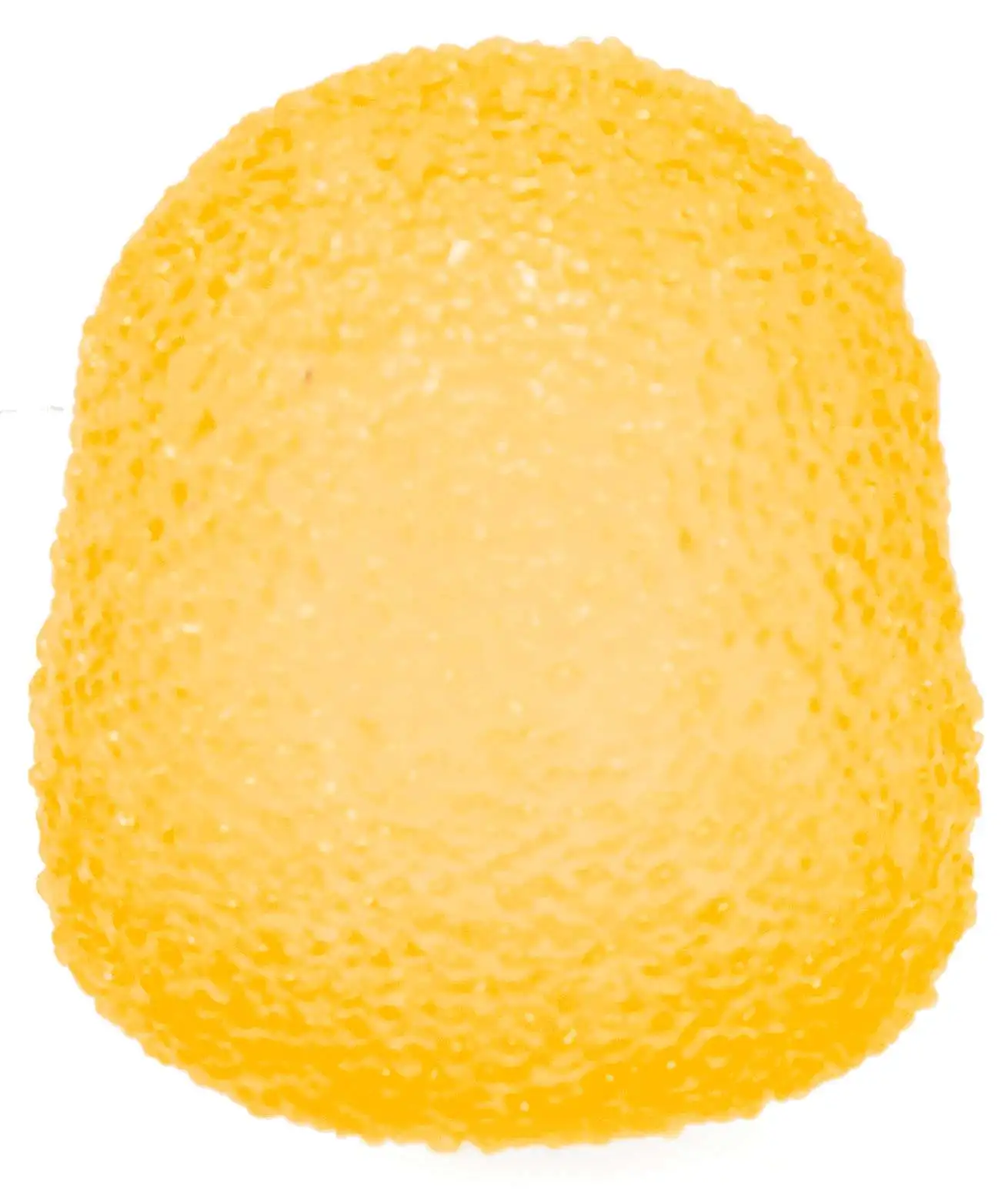 Crystal Squish Stretch Ball Maltose Gumdrop ORANGE 2.1-Inch Stress Squishy Fidget Toy