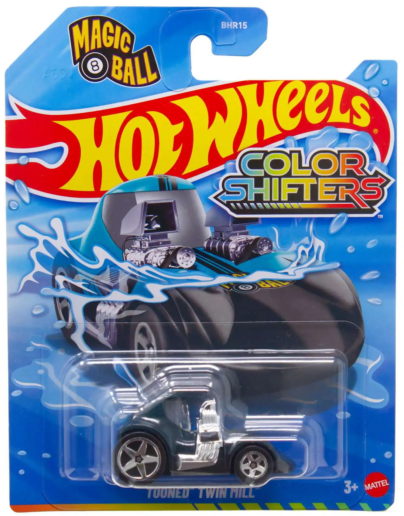 Hot Wheels Magic 8 Ball Color Shifters Tooned Twin Mill Diecast