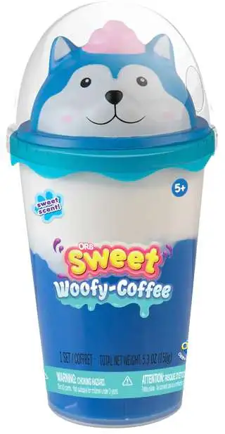 Sweet Woofy-Coffee Blue 5.3 Oz Slime