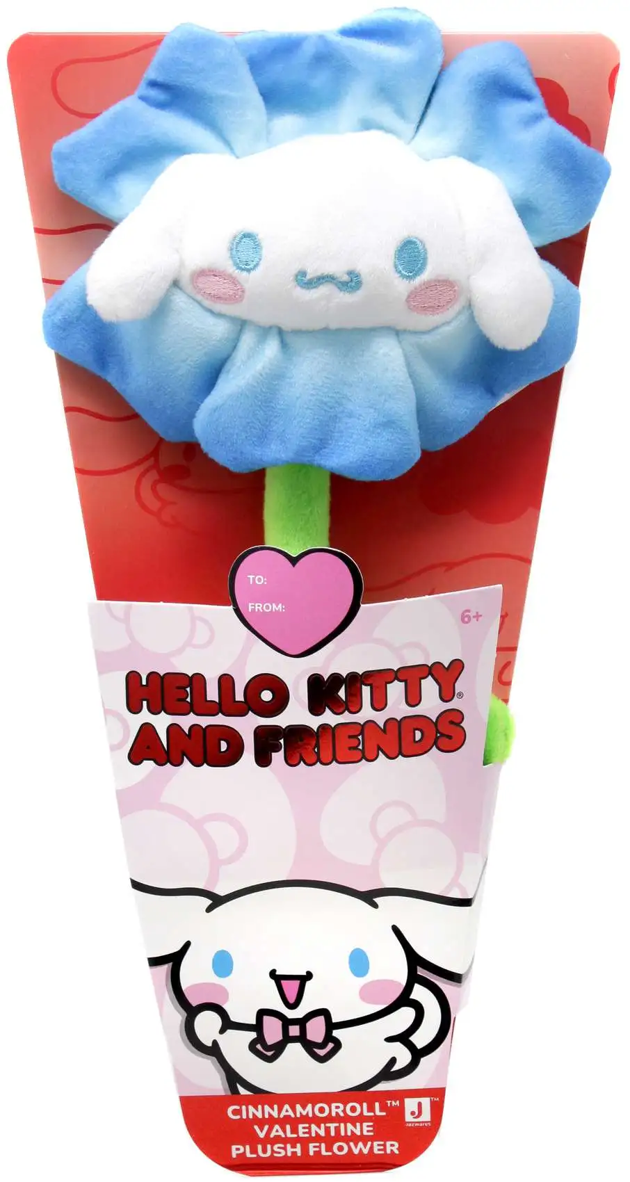 Sanrio Hello Kitty & Friends 2026 Valentine's Day Cinnamoroll 14-Inch Plush Flower [Blue]