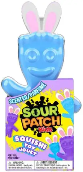Sour Patch Kids Easter BLUE Squishy Toy