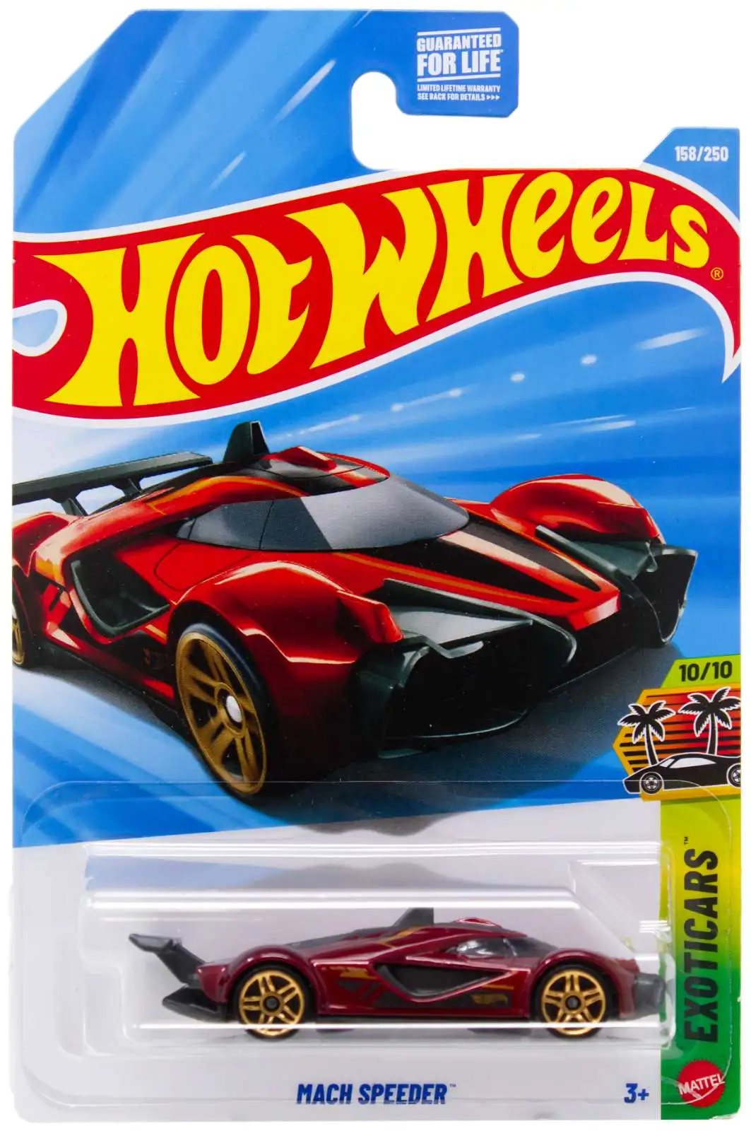 Hot Wheels Exoticars Mach Speeder 164 Diecast Car Mattel Toys - ToyWiz