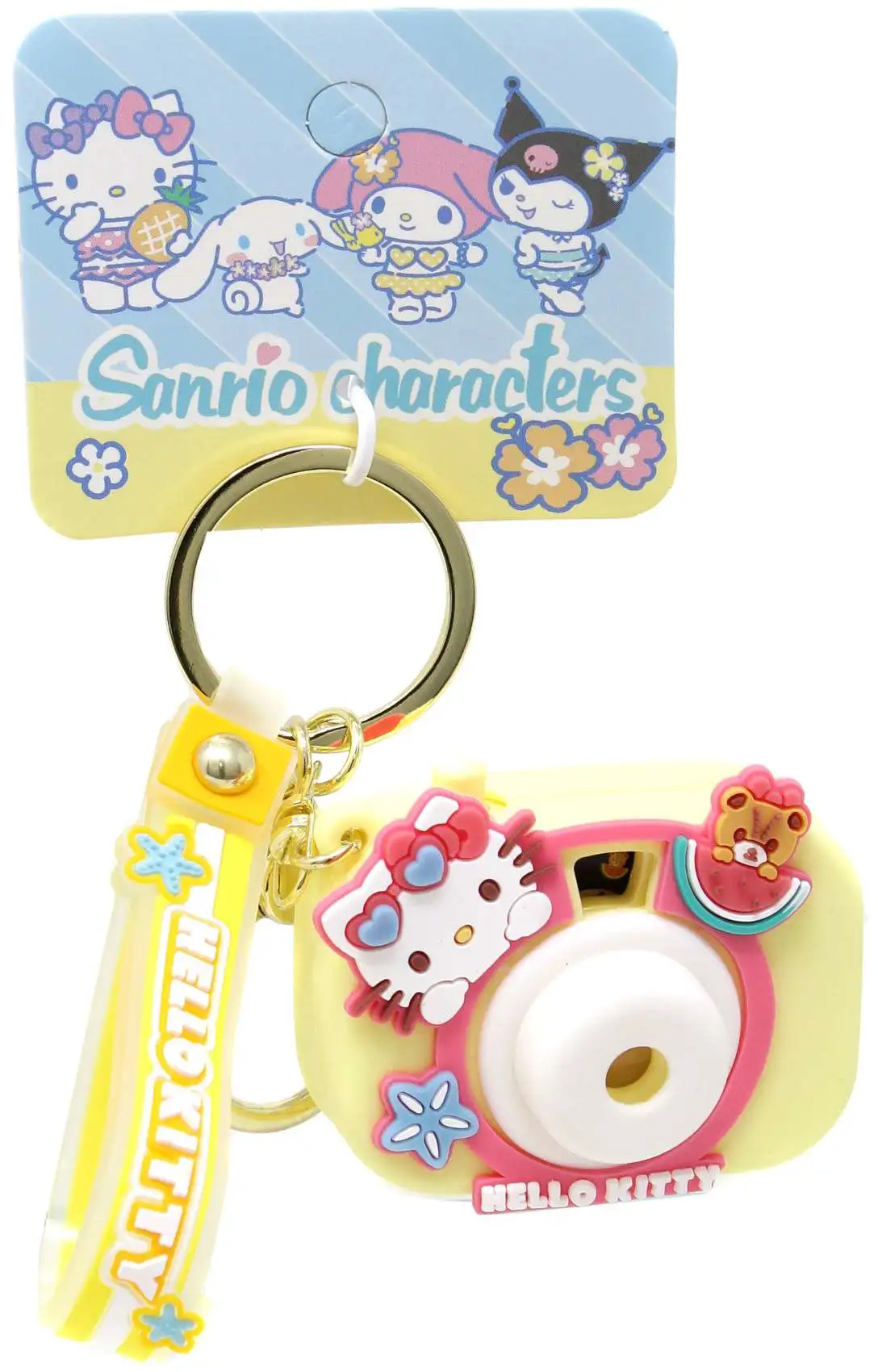 Sanrio Characters Projection Camera Hello Kitty Keychain