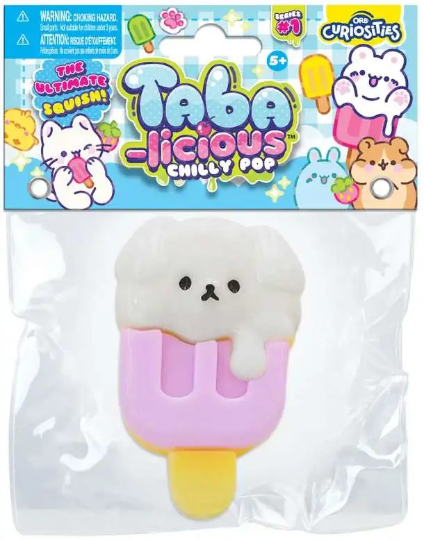 Taba-Licious Chilly Pop Dog 3-Inch Squeeze Toy