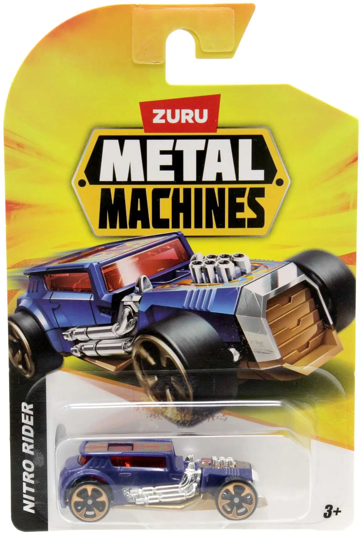 Metal Machines Nitro Rider Diecast Vehicle [Blue]