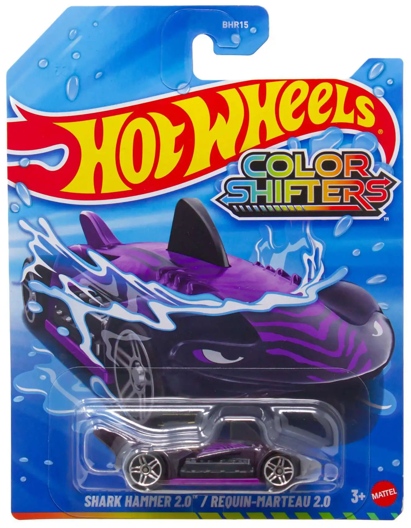 Hot Wheels Color Shifters Shark Hammer 2.0 Diecast Car