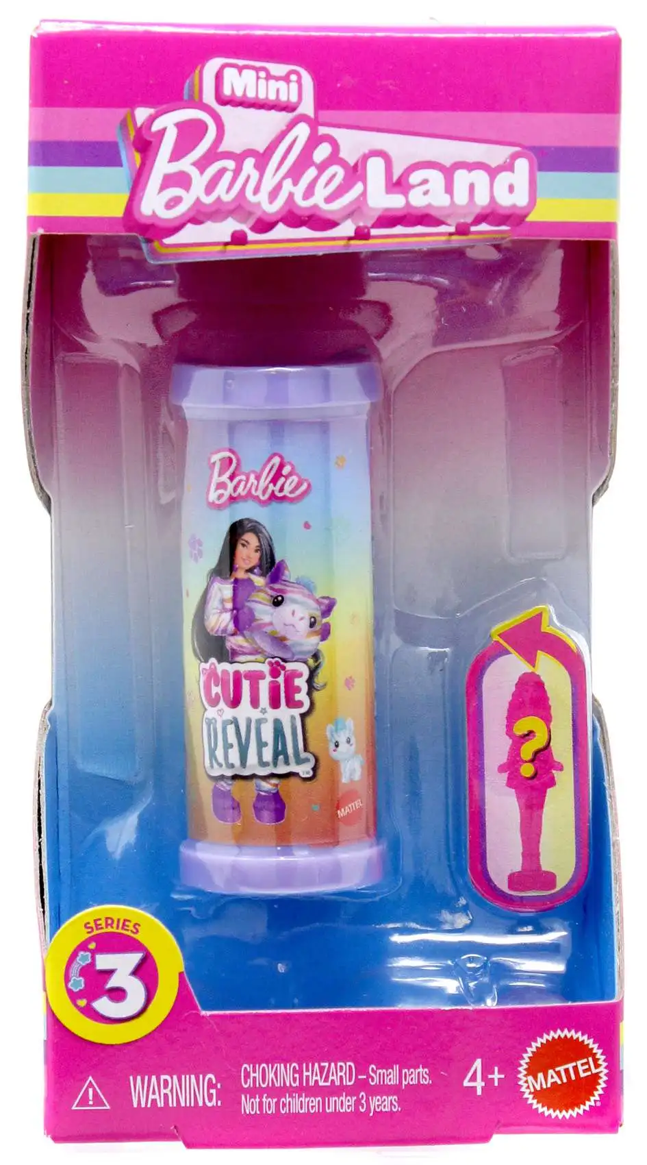 Mini BarbieLand Series 3 Cutie Reveal 1.5-Inch Mystery Pack
