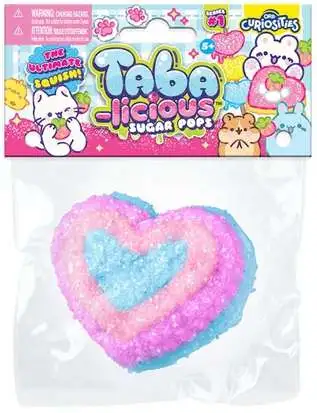 Taba-Licious Sugar Pops Heart 3-Inch Squeeze Toy