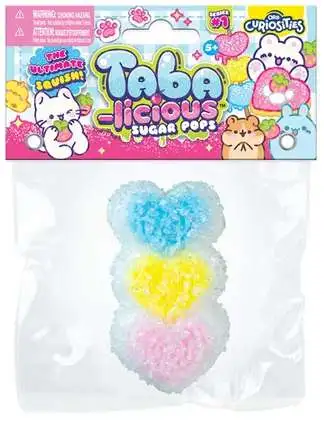Taba-Licious Sugar Pops Triple Heart 3-Inch Squeeze Toy