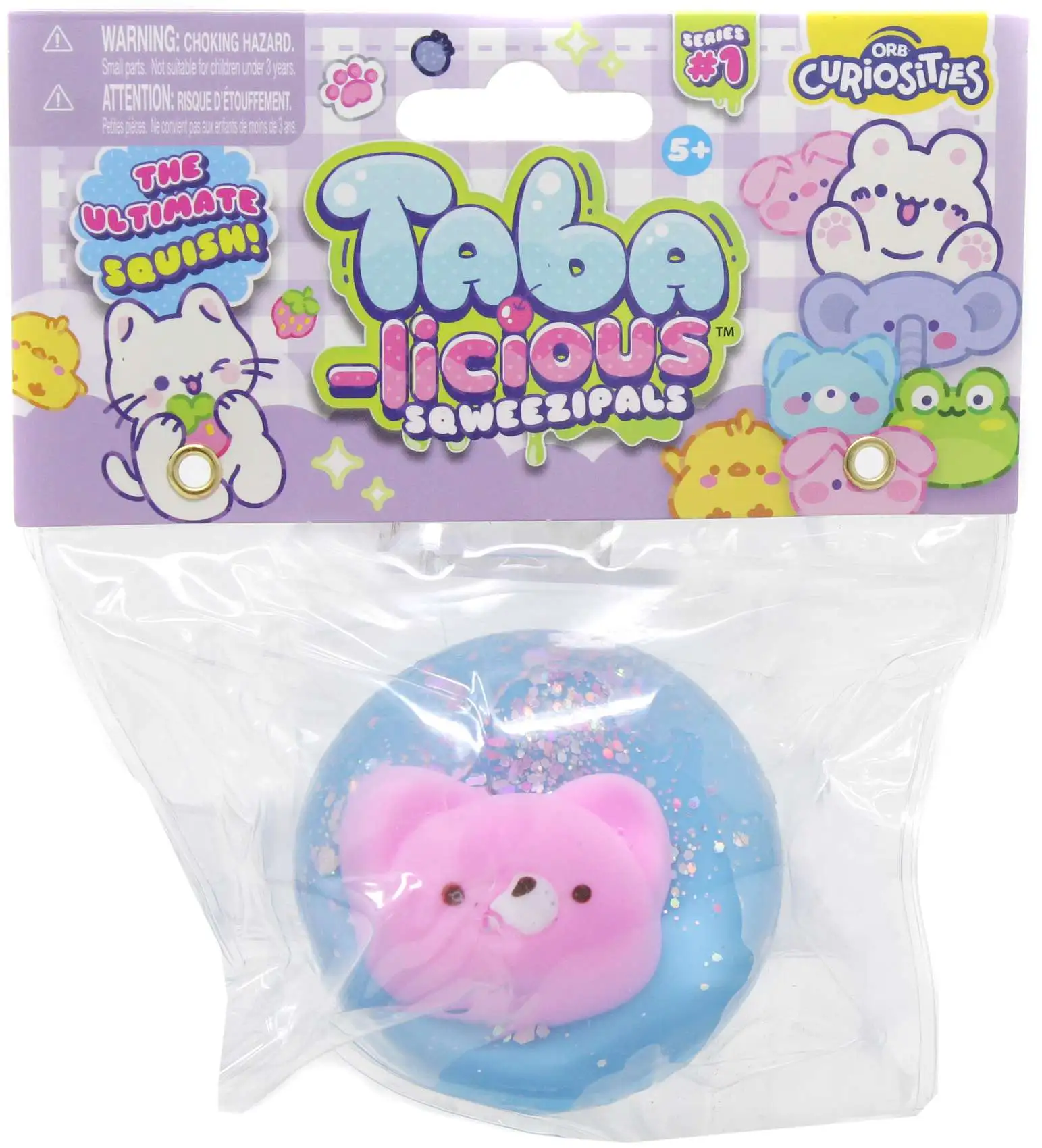 Taba-Licious Sqweezipals Bear 3-Inch Squeeze Toy