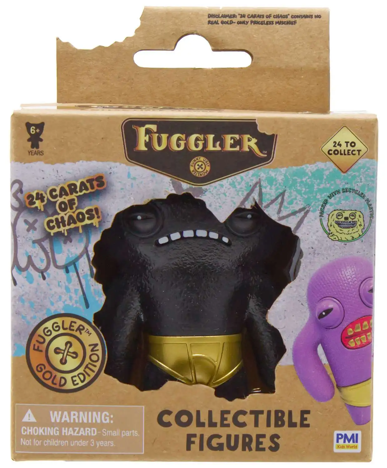 Fuggler Gold Edition 2.5 Inch Mini Figure bWide Eyed Weirdob - ToyWiz