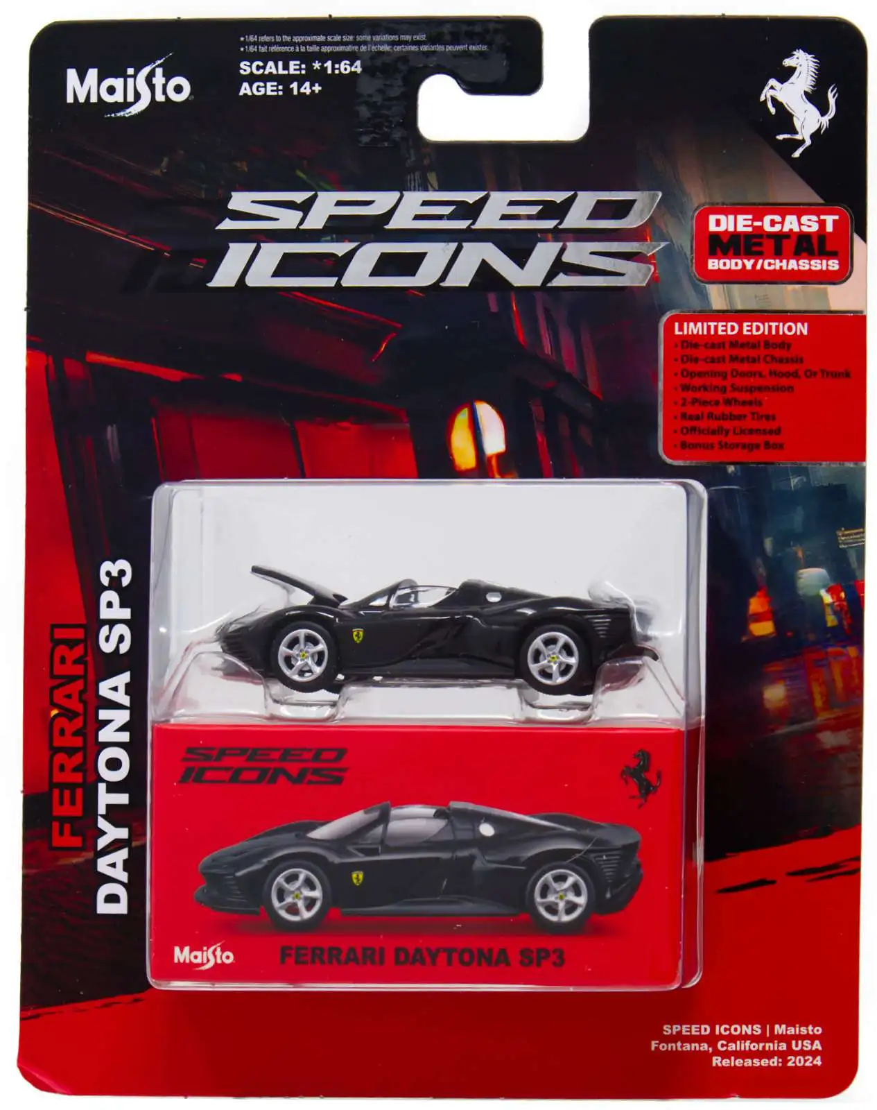 Speed Icons Ferrari Daytona SP3 Diecast Car
