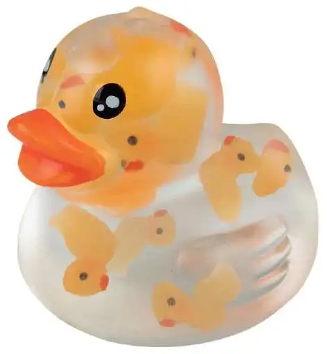 Sugar Smooshies Ducky Duck ORANGE 3-Inch Squeeze Toy [Ultimate Slo-Rise!]