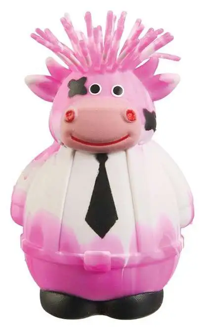 Irre-Squish-Tible! Corporate Cow PINK Squeeze Toy