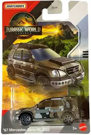 Matchbox Jurassic World Rebirth '97 Mercedes-Benz ML 320 Die-Cast Vehicle