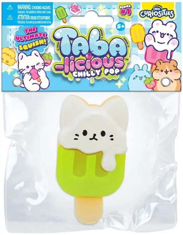 Taba-Licious Chilly Pop Cat 3-Inch Squeeze Toy