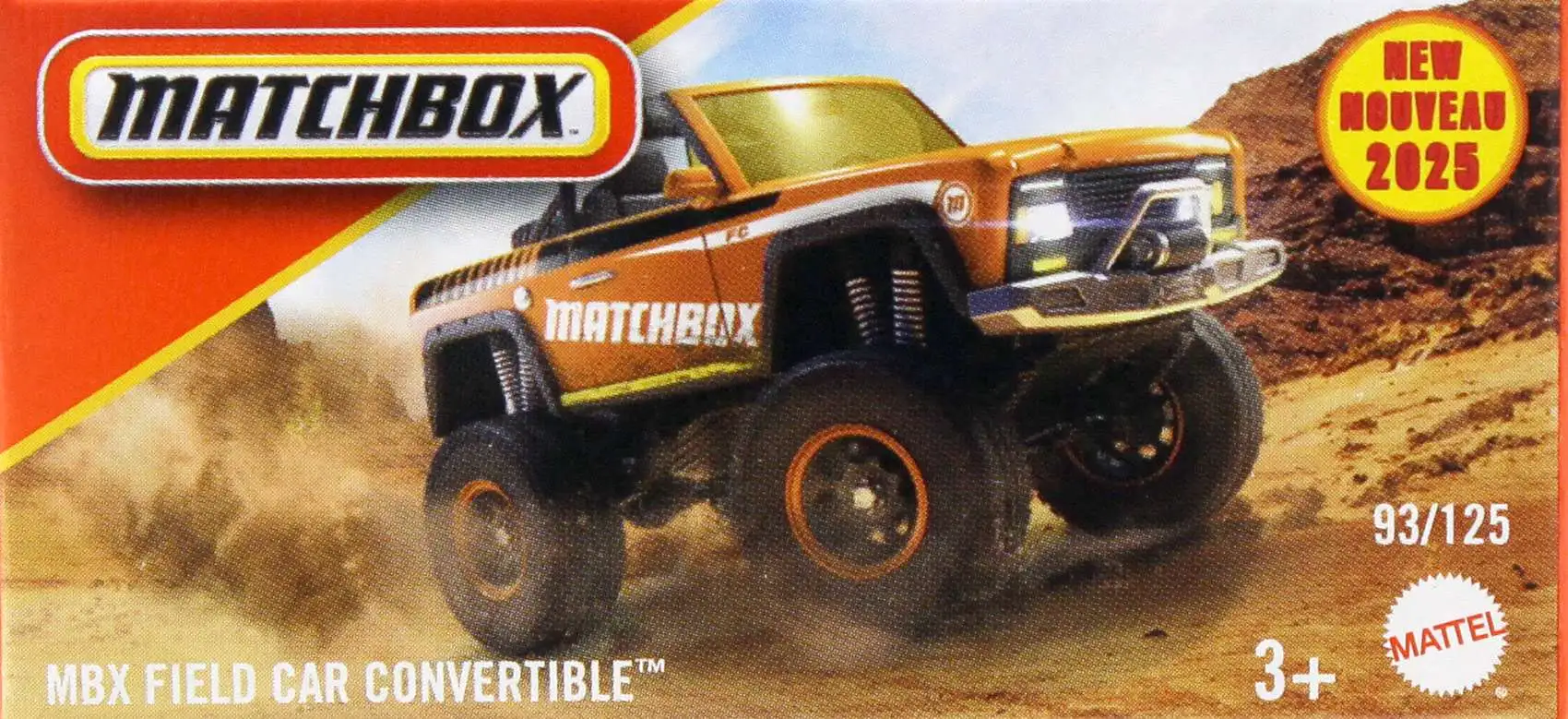 Matchbox MBX Field Car Convertible Diecast Car [Boxed]