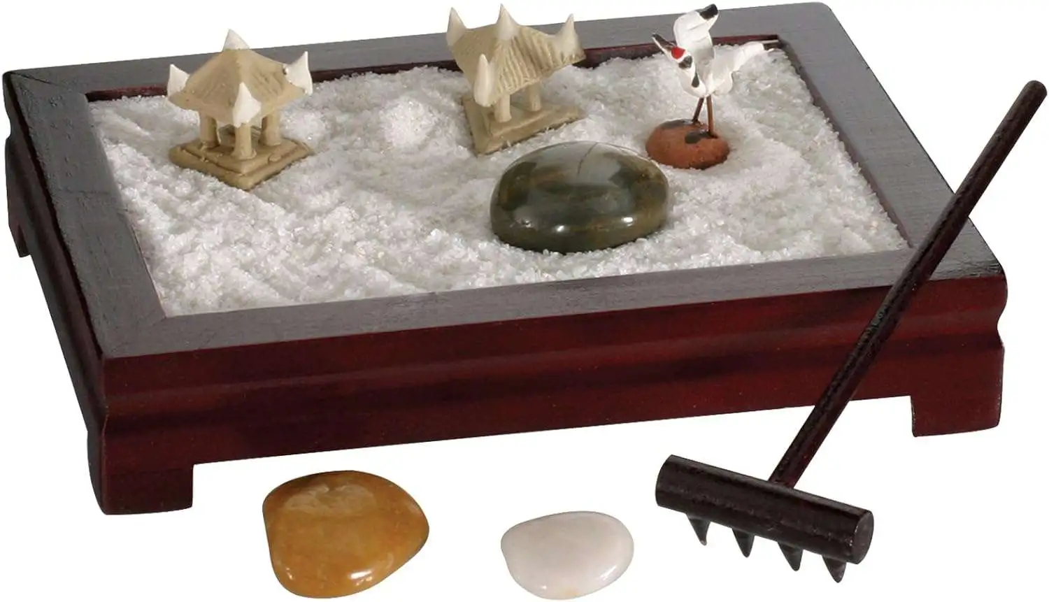 Toysmith Mini Zen Garden Kit [Rosewood ]