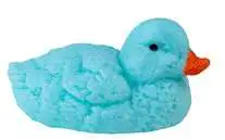 Taba-Licious Curiosities Fluffs Duck 3-Inch Squeeze Toy [Blue]