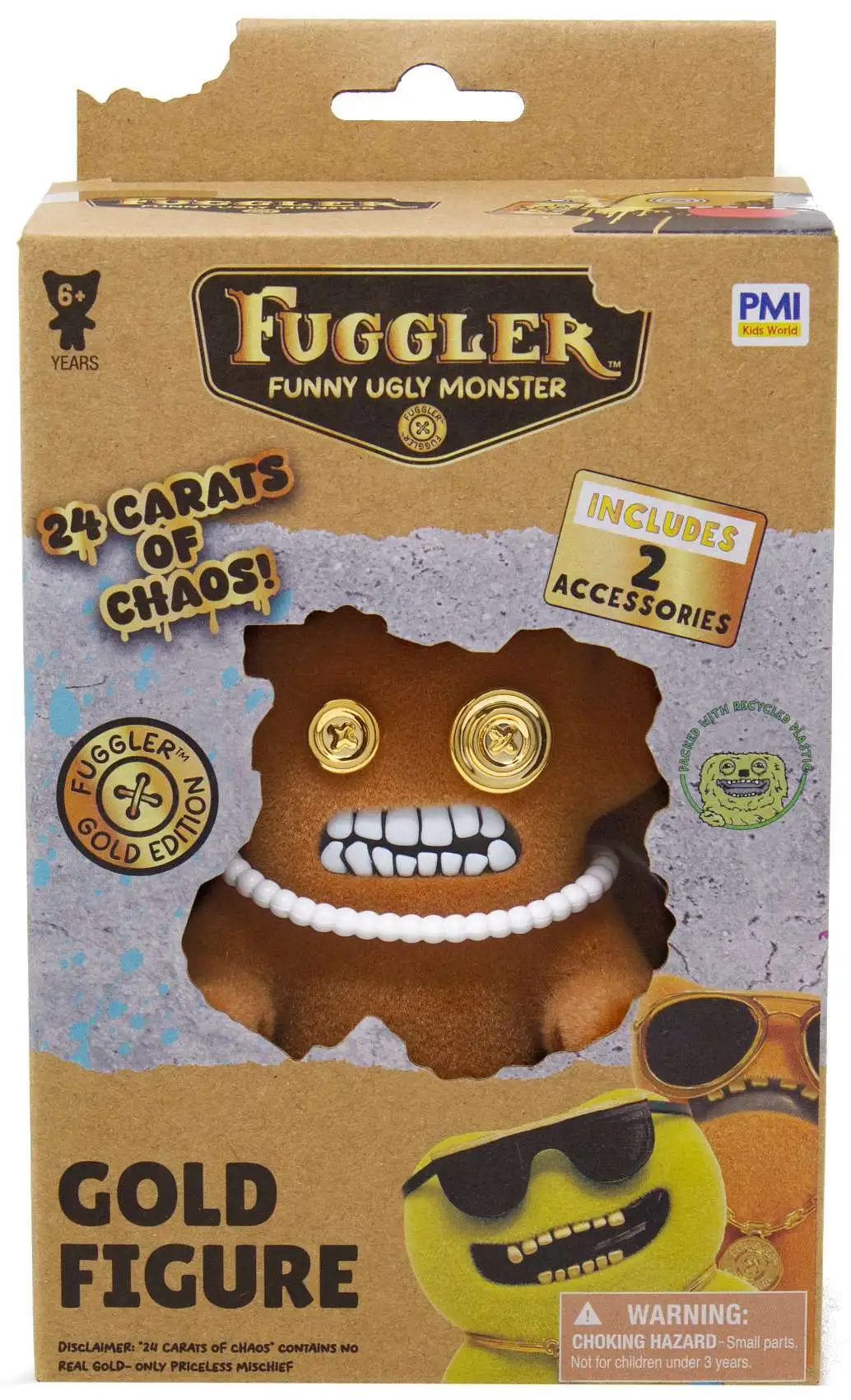 Fuggler Gold Edition Grump Grumps 5-Inch Figure