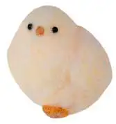 Taba-Licious Curiosities Fluffs Chick 3-Inch Squeeze Toy [Yellow]
