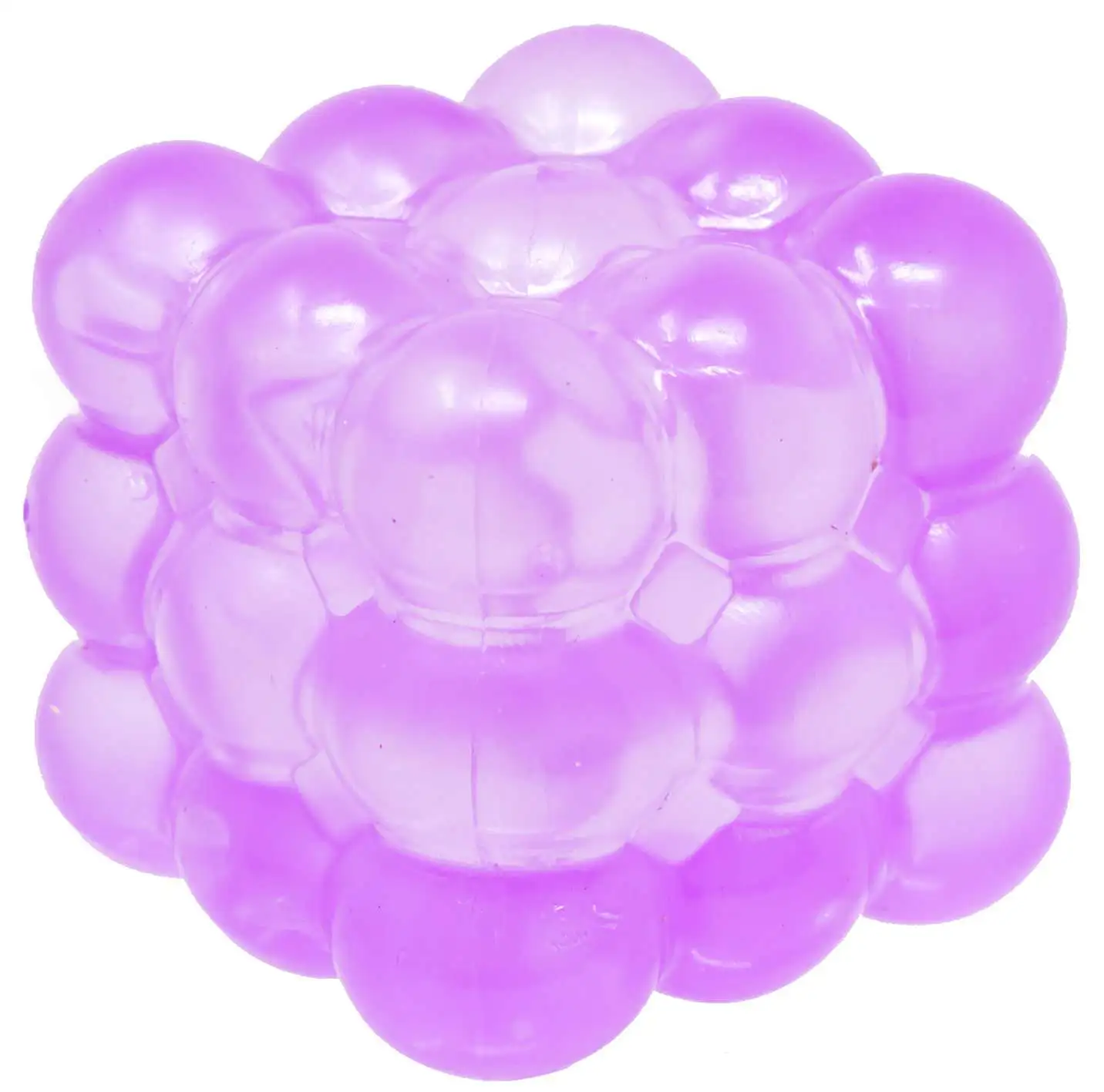 Maltose Bubble Cube PURPLE 2-Inch Stress Squishy Fidget Toy
