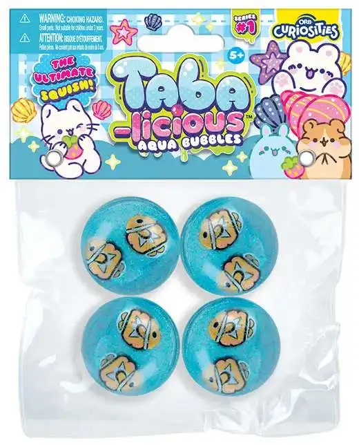 Taba-Licious Aqua Bubbles Clownfish 3-Inch Squeeze Toy