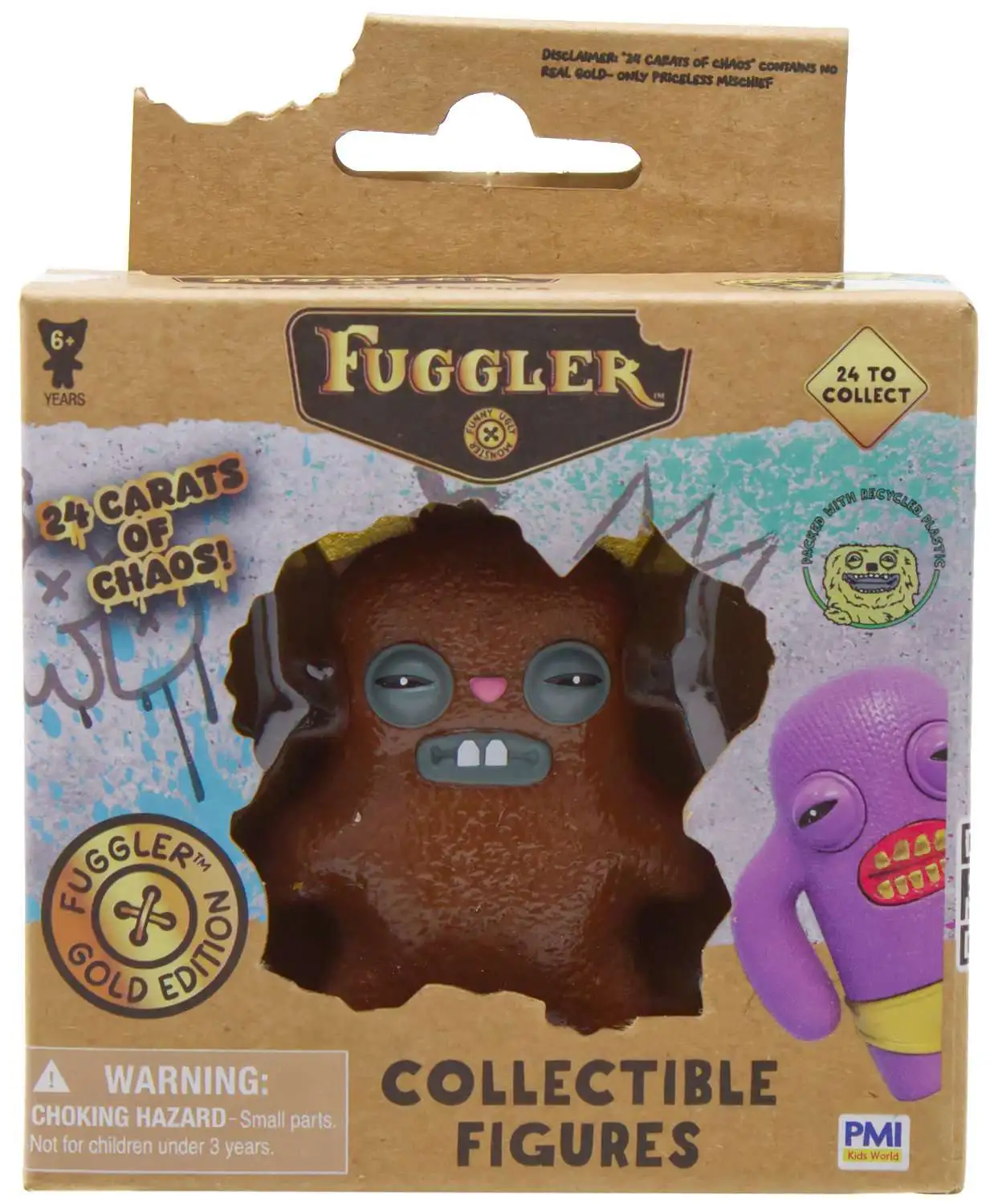 Fuggler Gold Edition キーホルダー付きフィギュア　6個セット キーホルダー おもちゃ ゴールドエディション プレゼント ファグラー