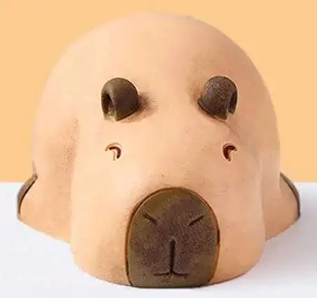 Squeezesquad Taba Deluxe Capybara 4-Inch Squeeze Toy