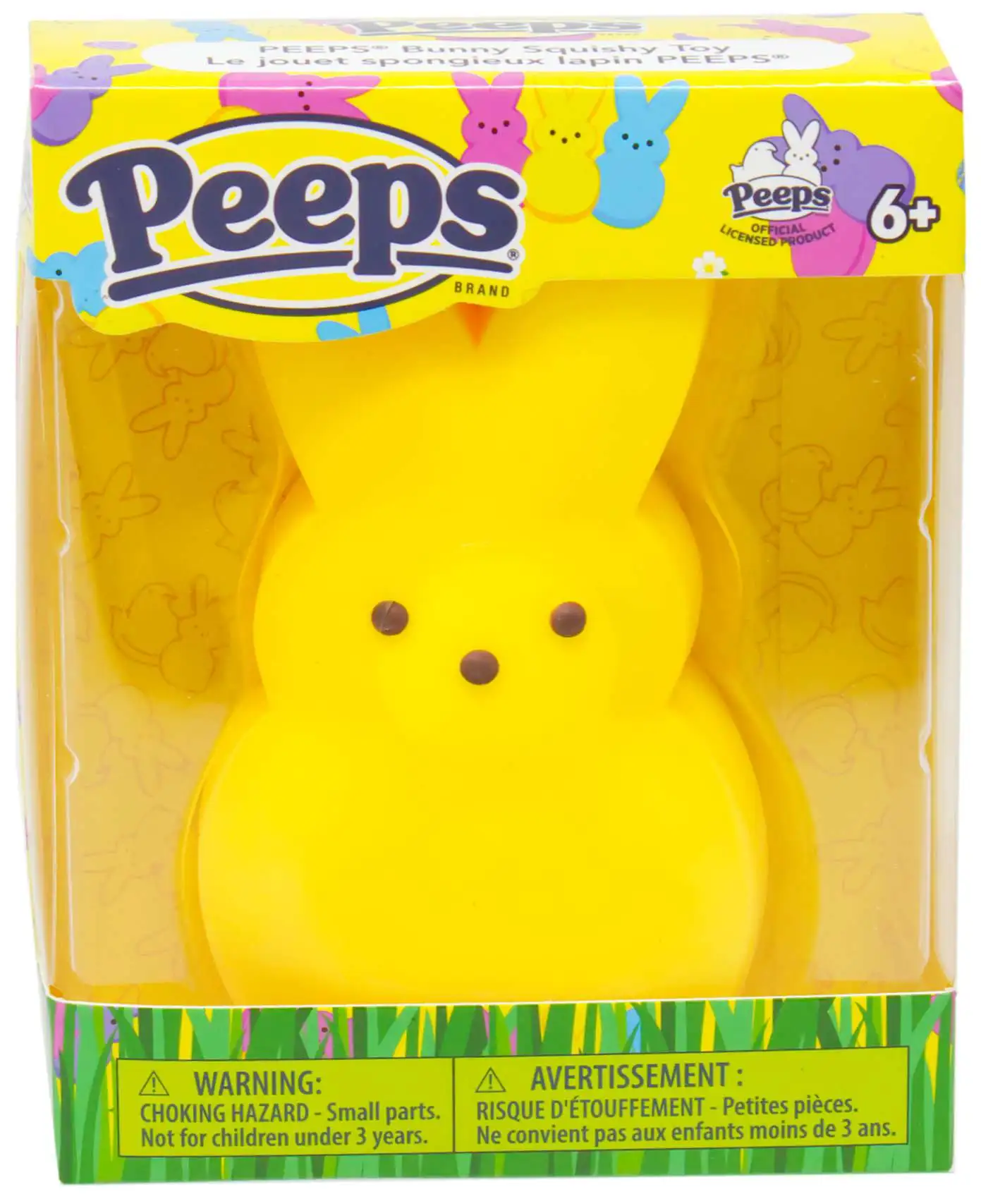 Peeps YELLOW Bunny Squeeze Toy [Boxed]