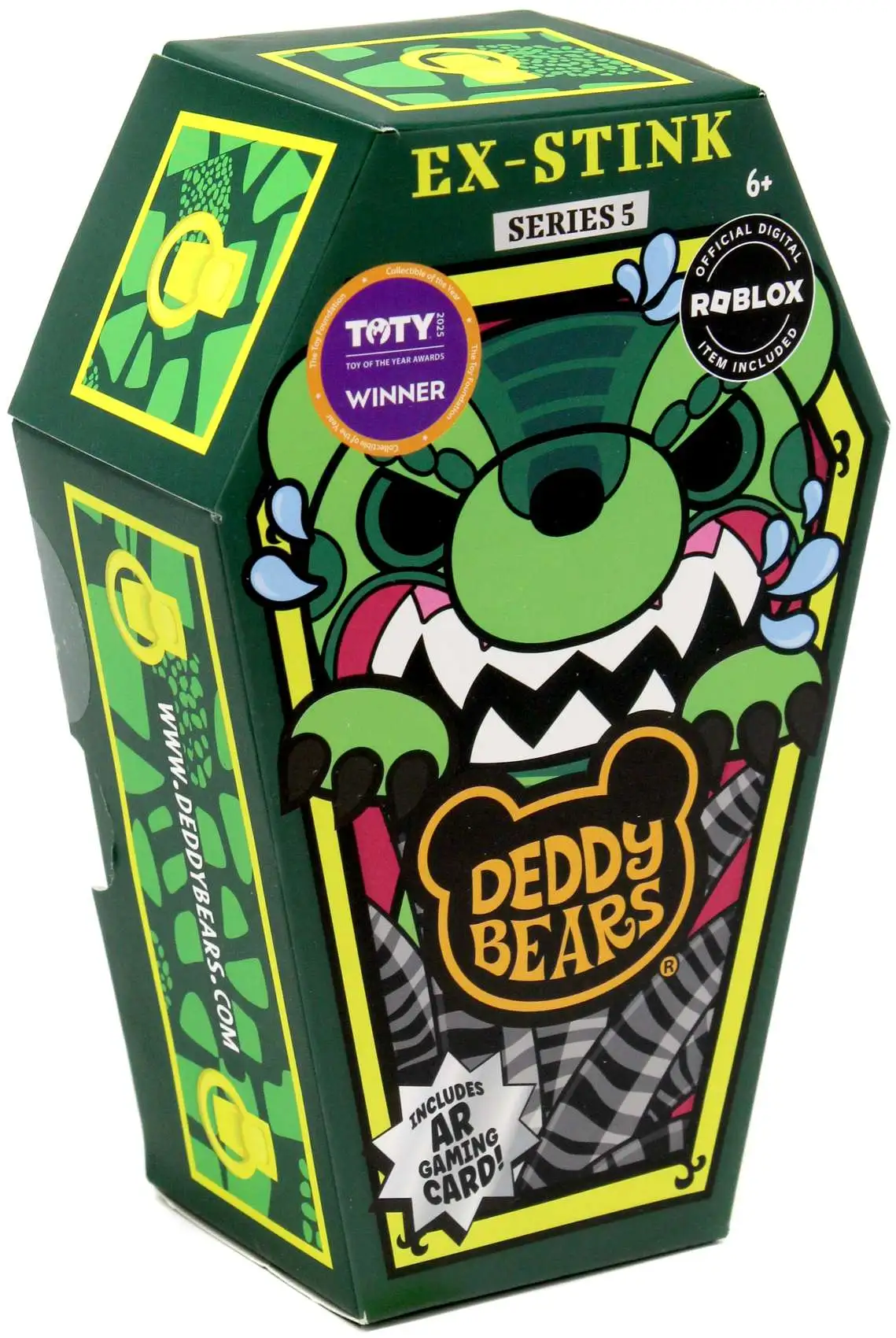 Deddy Bears Coffin Series 5 Ex-Stink 5-Inch Plush [Includes AR Gaming Card]