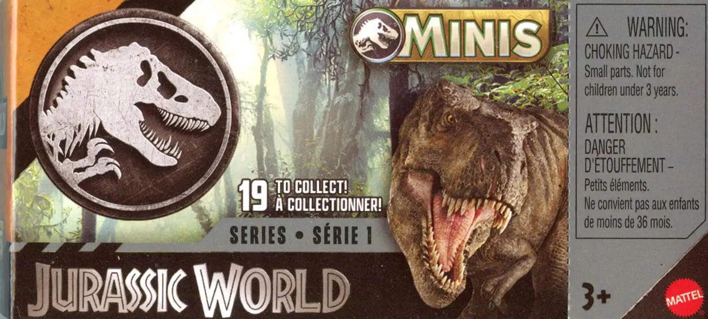 Jurassic World MINIS 2025 Series 1 Mystery Pack [Version 2]