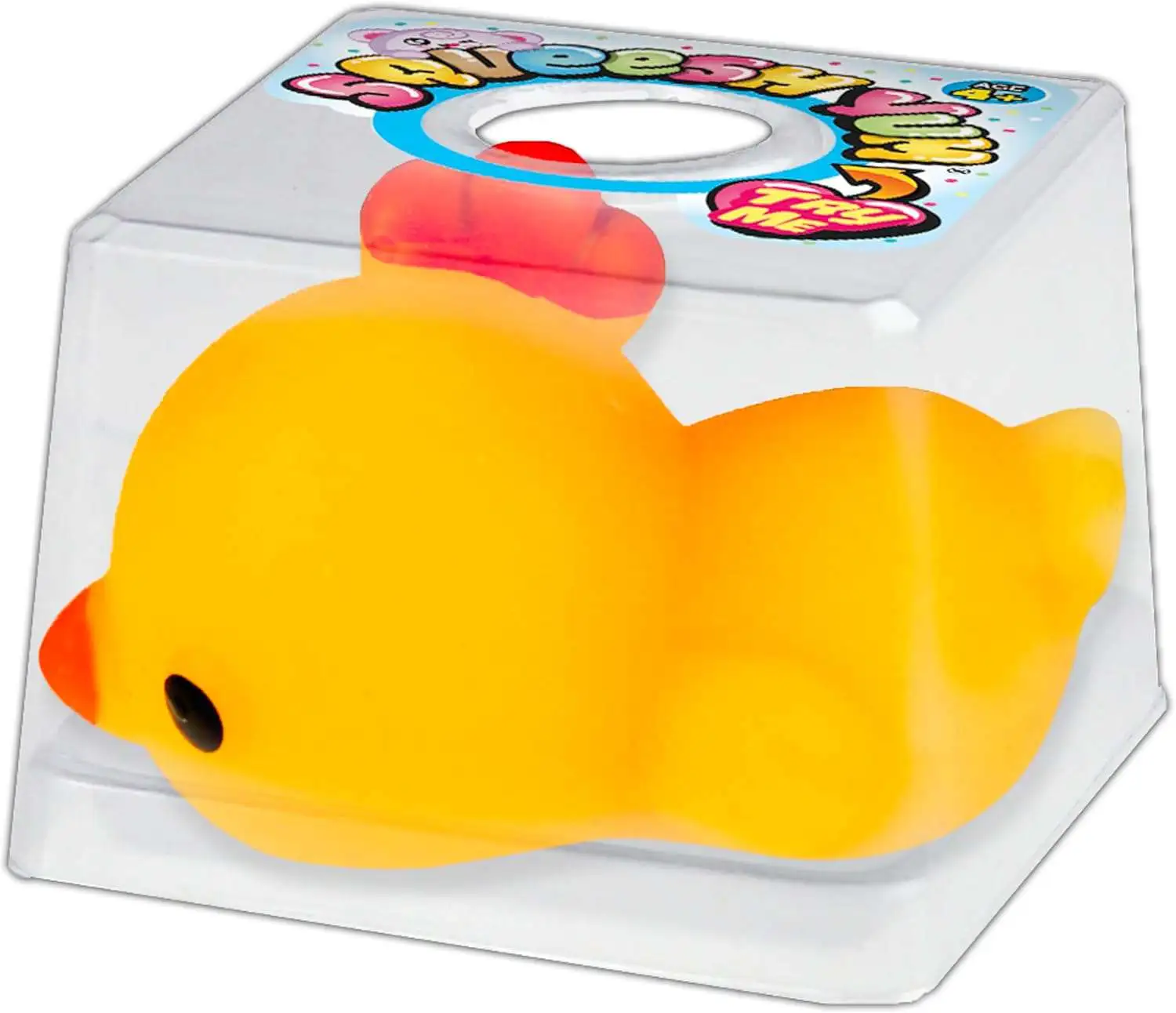 Squeesh Yum Jumbo Jigglies CHICKEN 2.5-Inch Mini Squeeze Toy