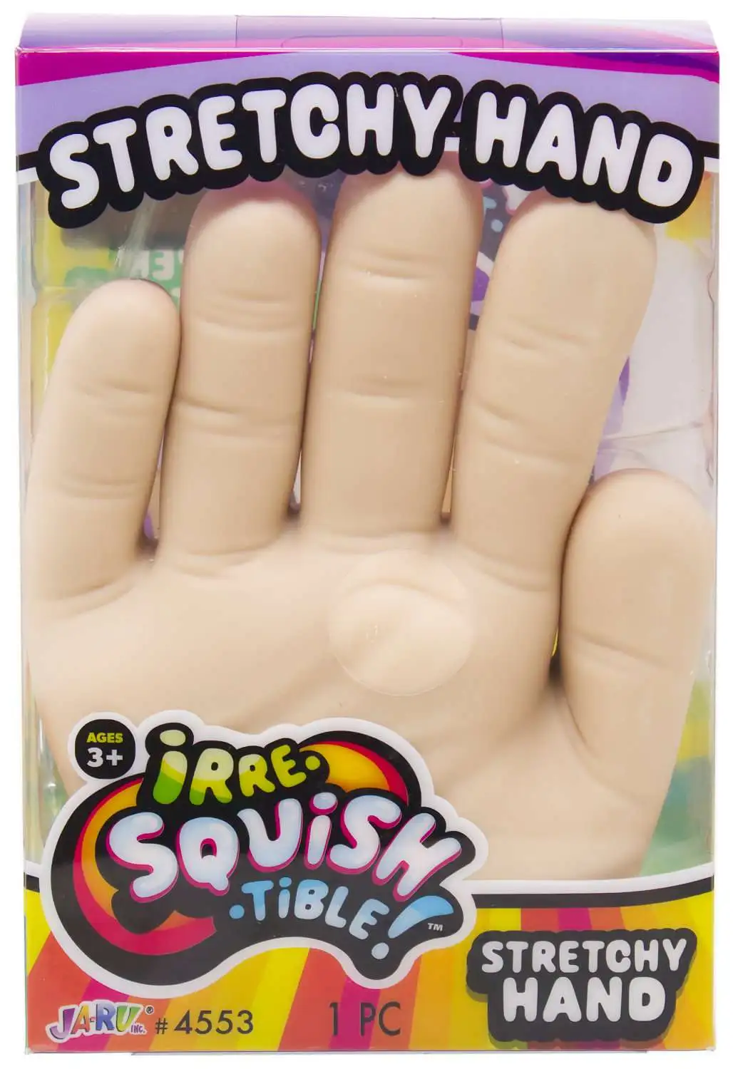 Irre-Squish-Tible! Stretchy Hand 5-Inch Squeeze Toy