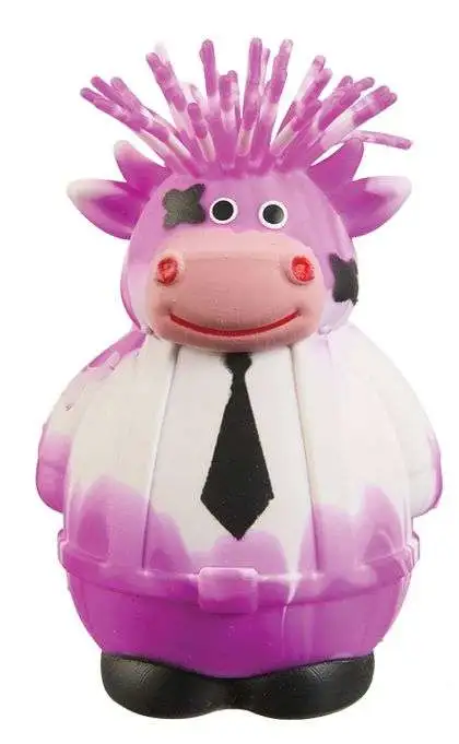 Irre-Squish-Tible! Corporate Cow PURPLE Squeeze Toy