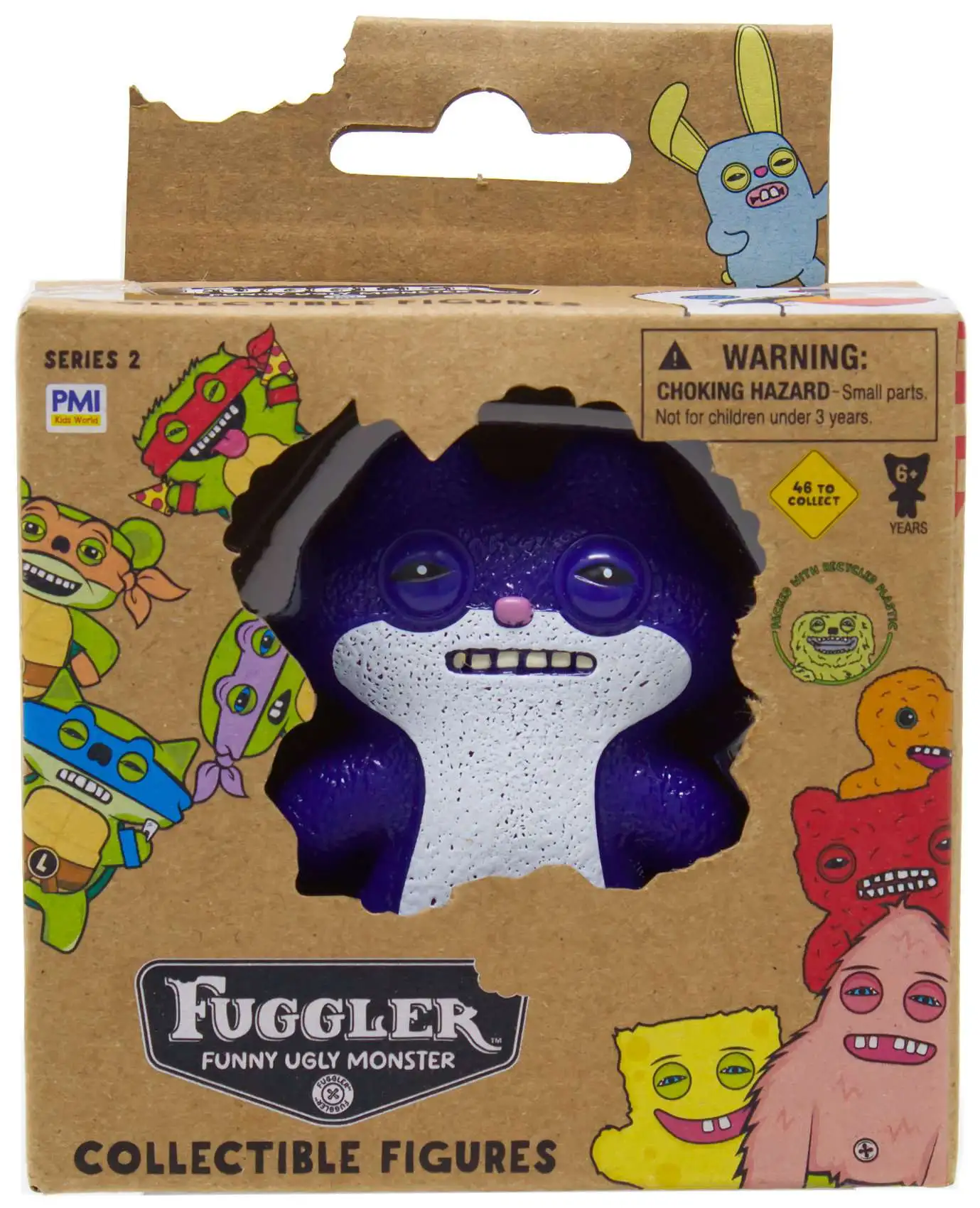 Fuggler Series 2 Sketchy Squirrel 2.5-Inch Mini Figure