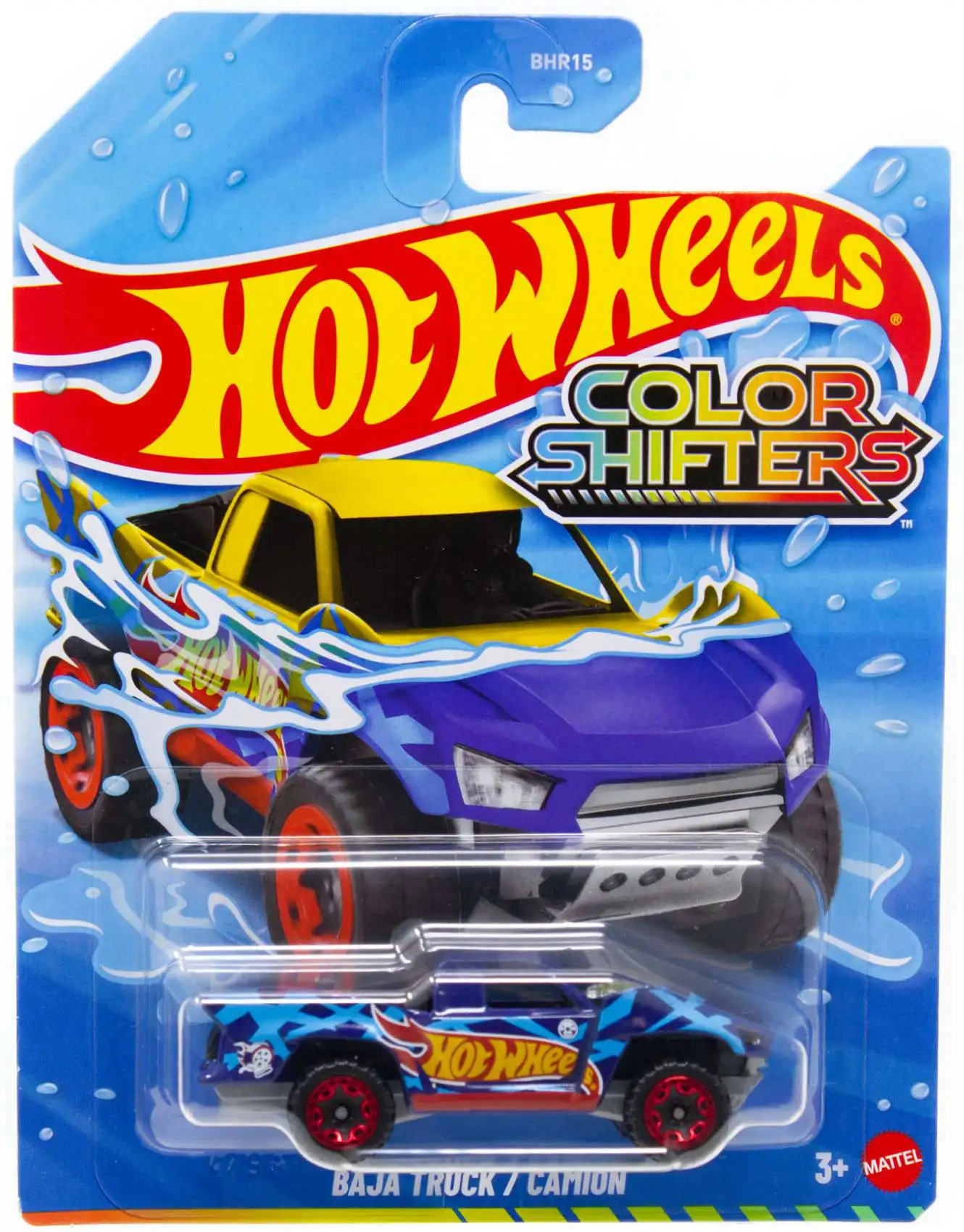 Hot Wheels Color Shifters Baja Truck Diecast Car