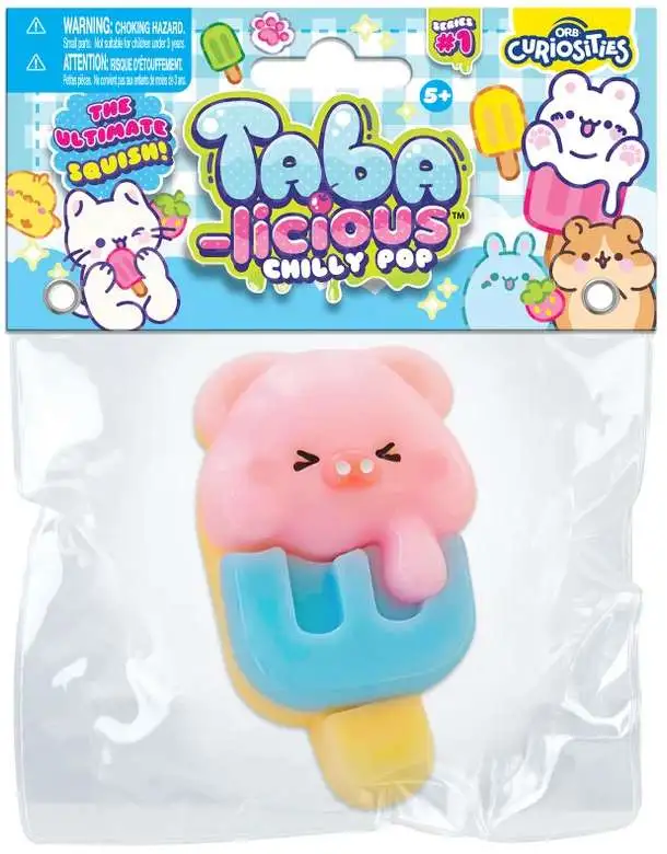 Taba-Licious Chilly Pop Pig 3-Inch Squeeze Toy