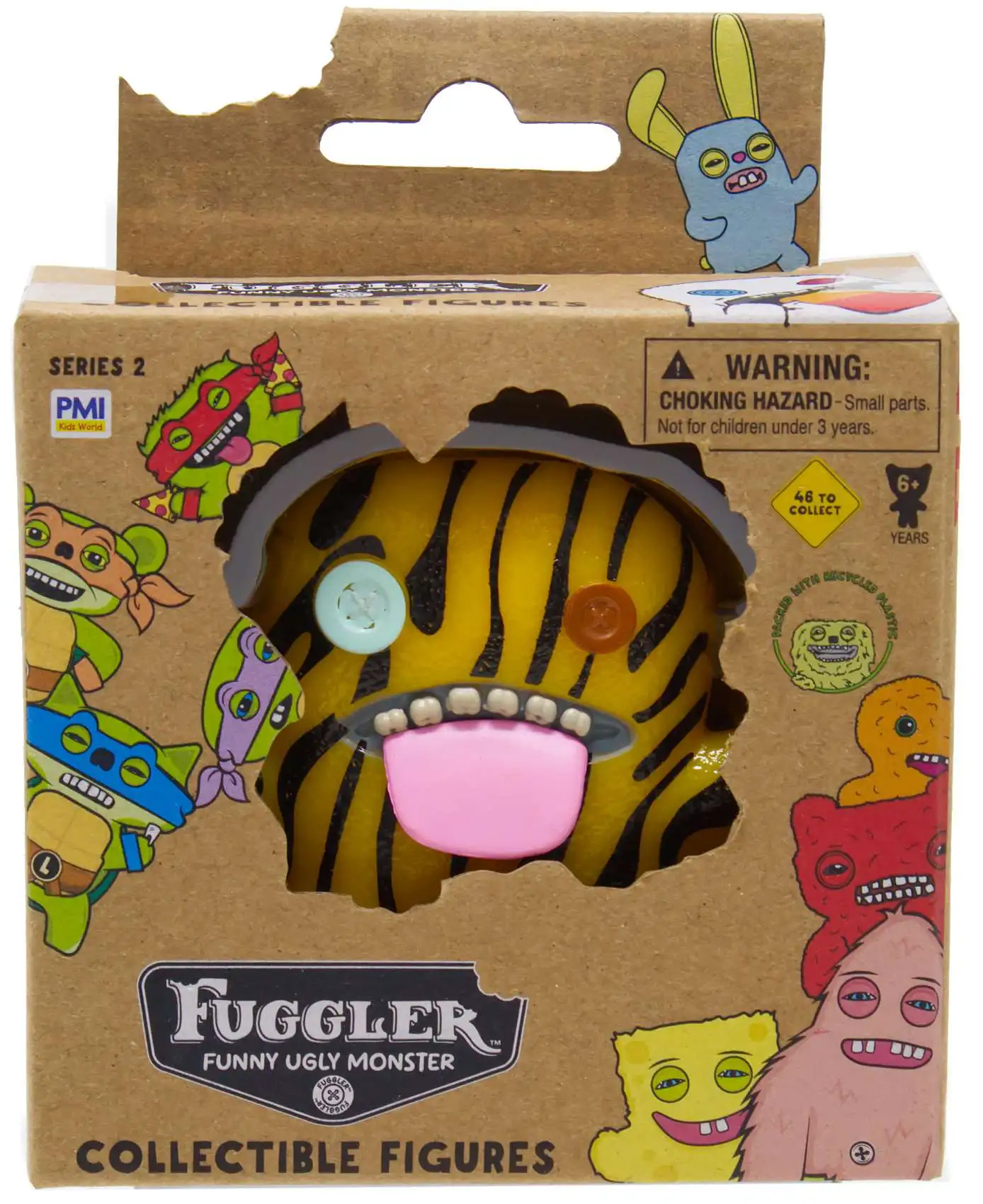 Fuggler Series 2 Oogah Boogah 2.5-Inch Mini Figure [Tiger]