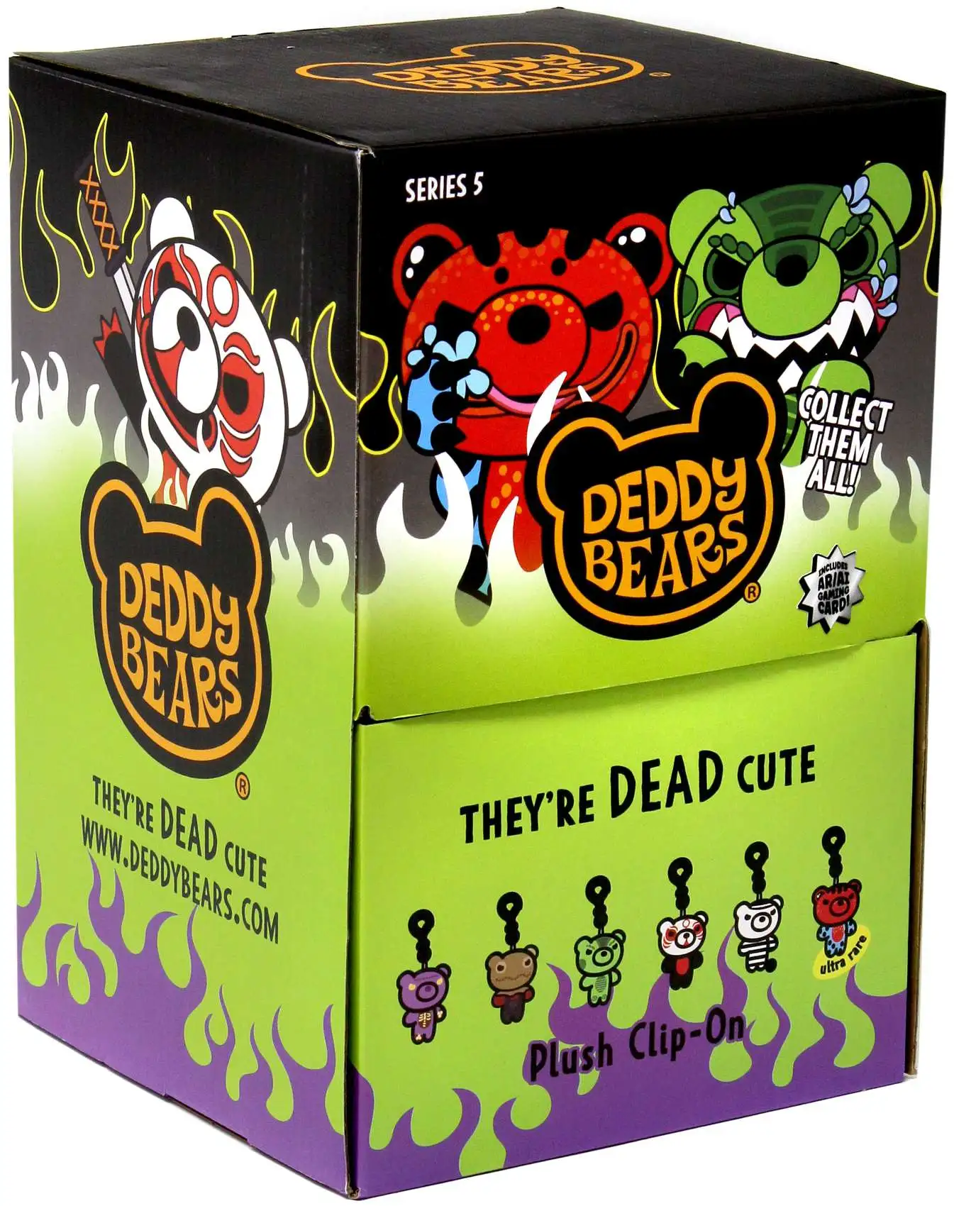 Deddy Bears Clip-On Plush Series 5 4.5 Mystery Box 18 Packs Innov8