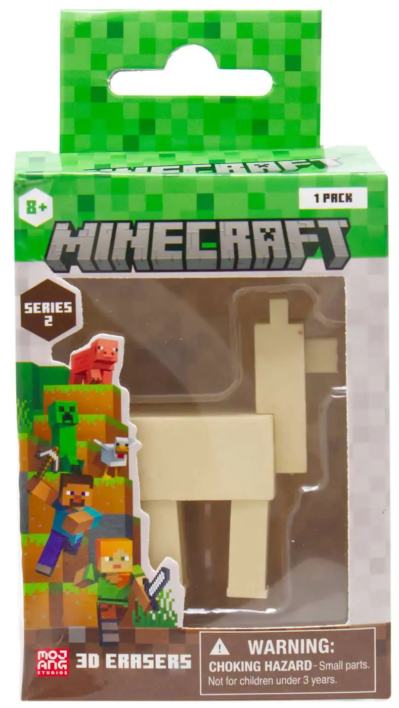Minecraft Series 2 Llama 2.25-Inch 3D Eraser