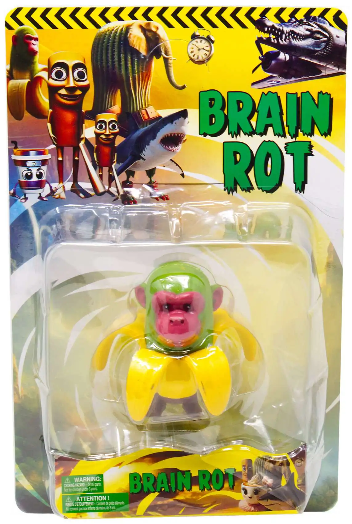 Brainrot Chimpanzini Bananini Action Figure