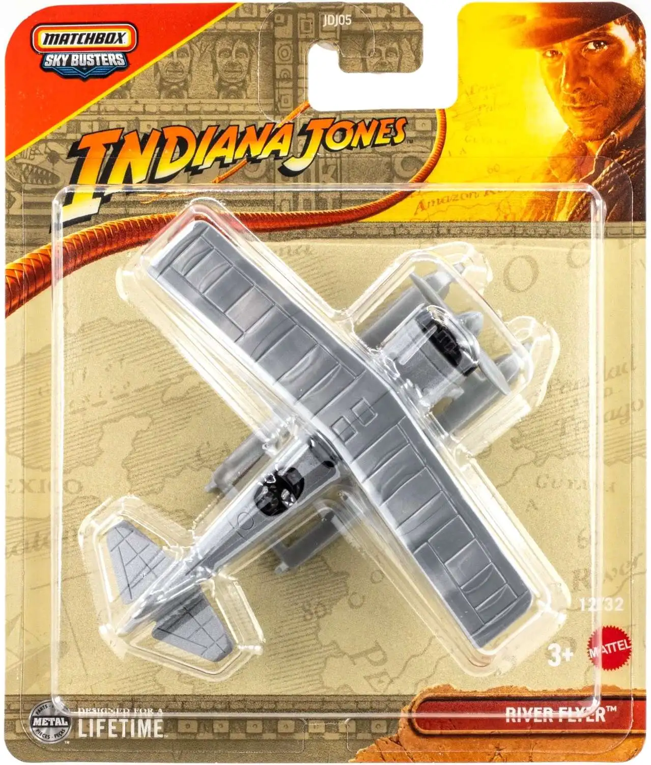 Matchbox Indiana Jones Sky Busters River Flyer Diecast Vehicle [2025]
