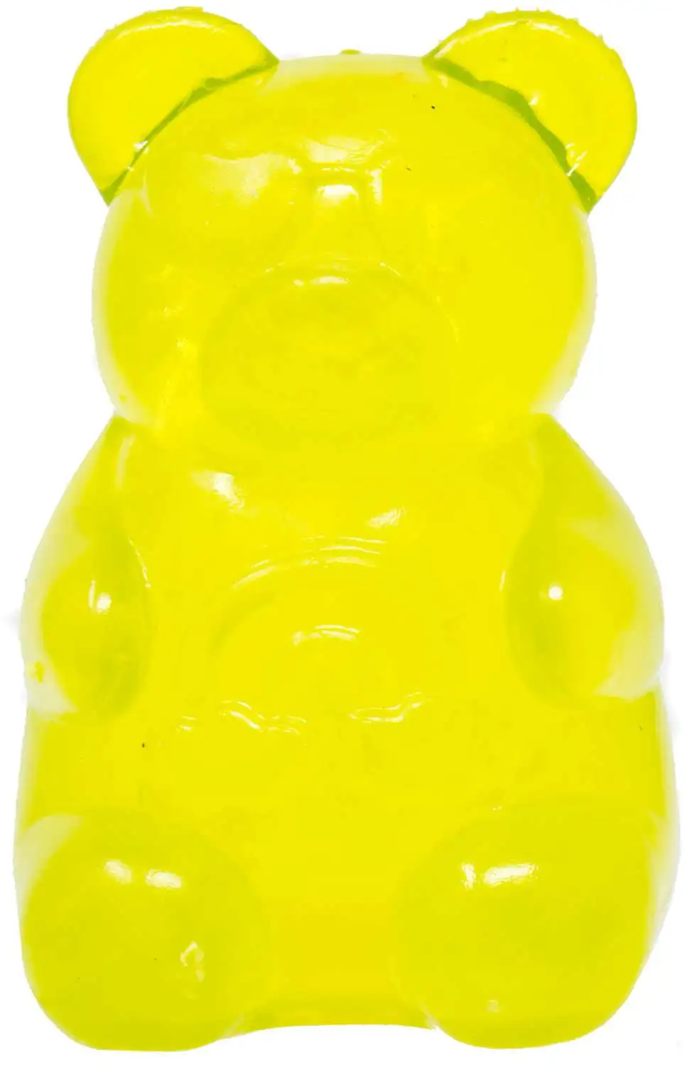 Irre-Squish-Tible! Sqweezy Gummy YELLOW 3.5-Inch Squeeze Toy