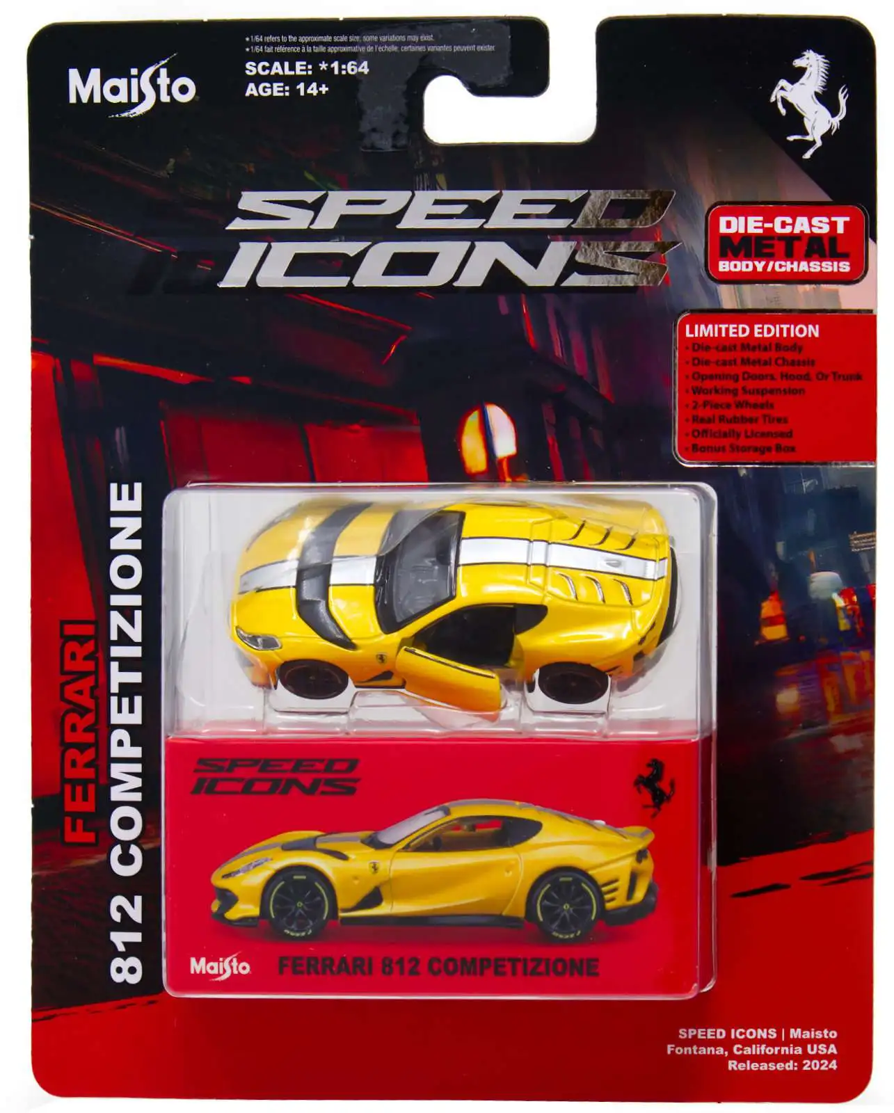 Speed Icons Ferrari 812 Competizione Diecast Car