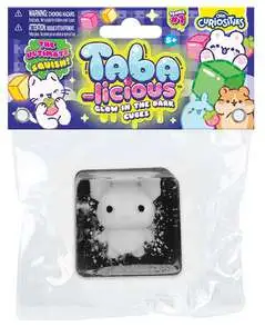 Taba-Licious Glow in the Dark Cubes White Pig 3-Inch Squeeze Toy