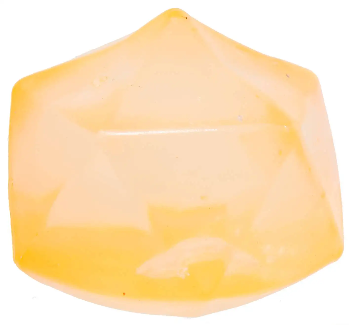 Maltose Polygonal ORANGE 2-Inch Stress Squishy Fidget Toy
