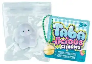 Taba-Licious Charms White Bunny 2-Inch Squeeze Toy