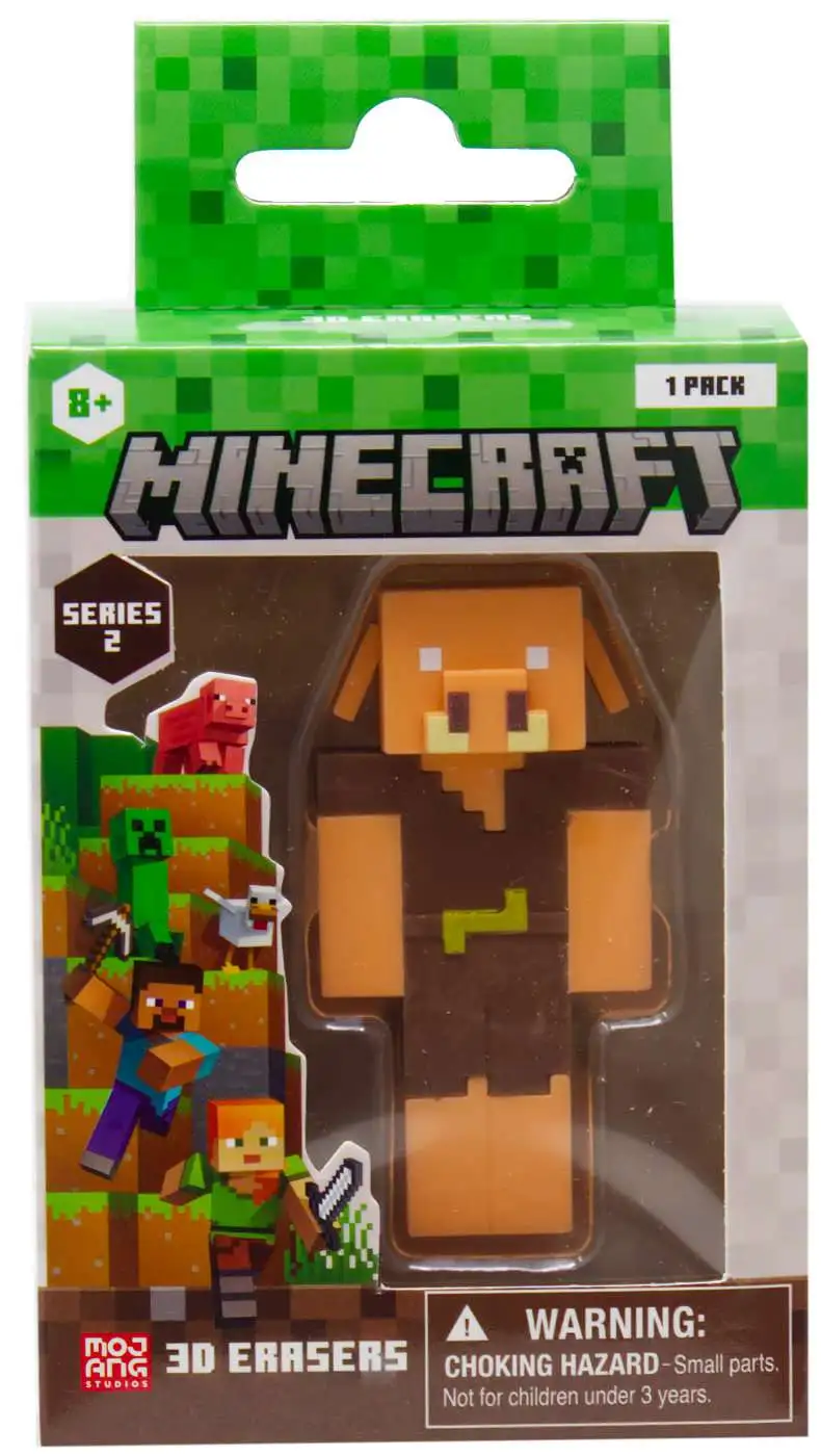 Minecraft Series 2 Piglin 2.25-Inch 3D Eraser