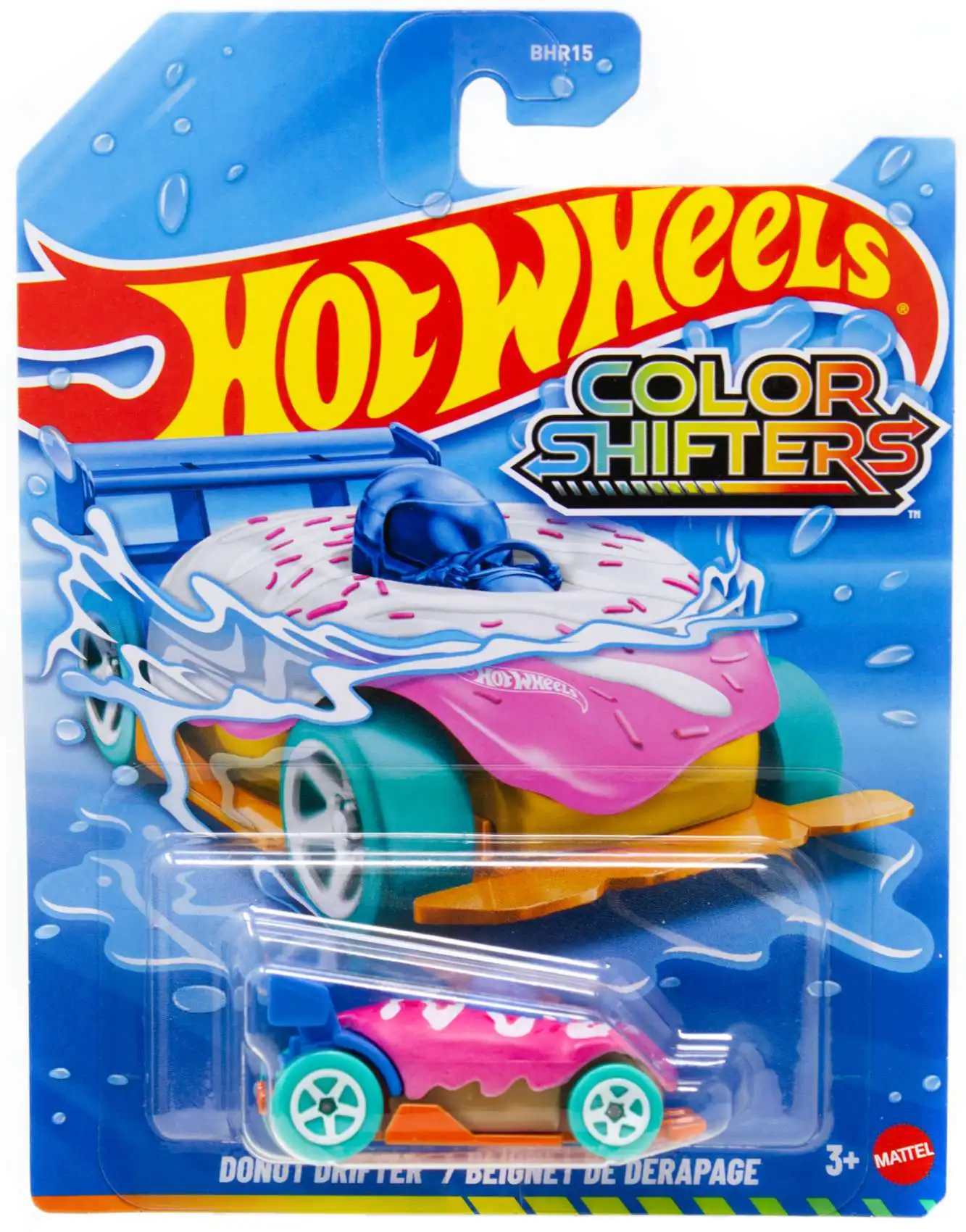 Hot Wheels Color Shifters Donut Drifter Diecast Car